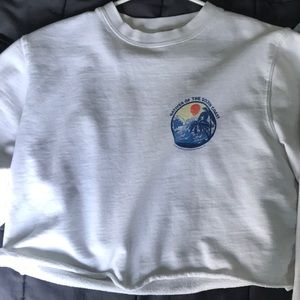 Brandy Melville Cropped Crewneck